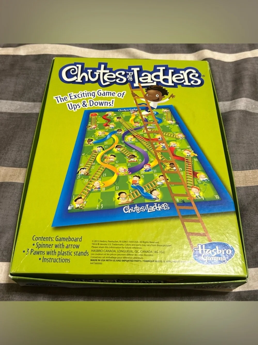 Hasbro Chutes and Ladders Board Game for Toddlers & Kids - Ages 3+